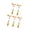 Orange, variant on MOMOJIA 5 Piece Compact Writing Pen with Sticky Note Built in LED Light and Ergonomic Grip Rope for Fatigue Free Office Work
