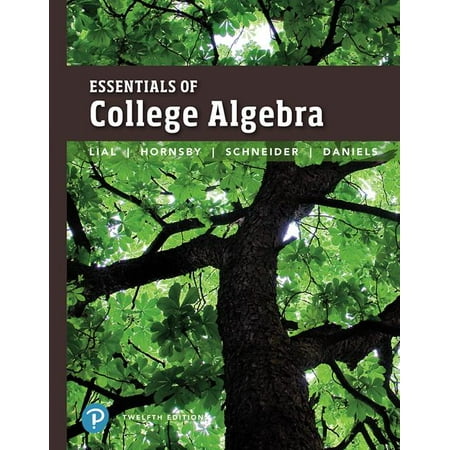 UPC: 9780134697024 | Essentials of College Algebra (Hardcover)
