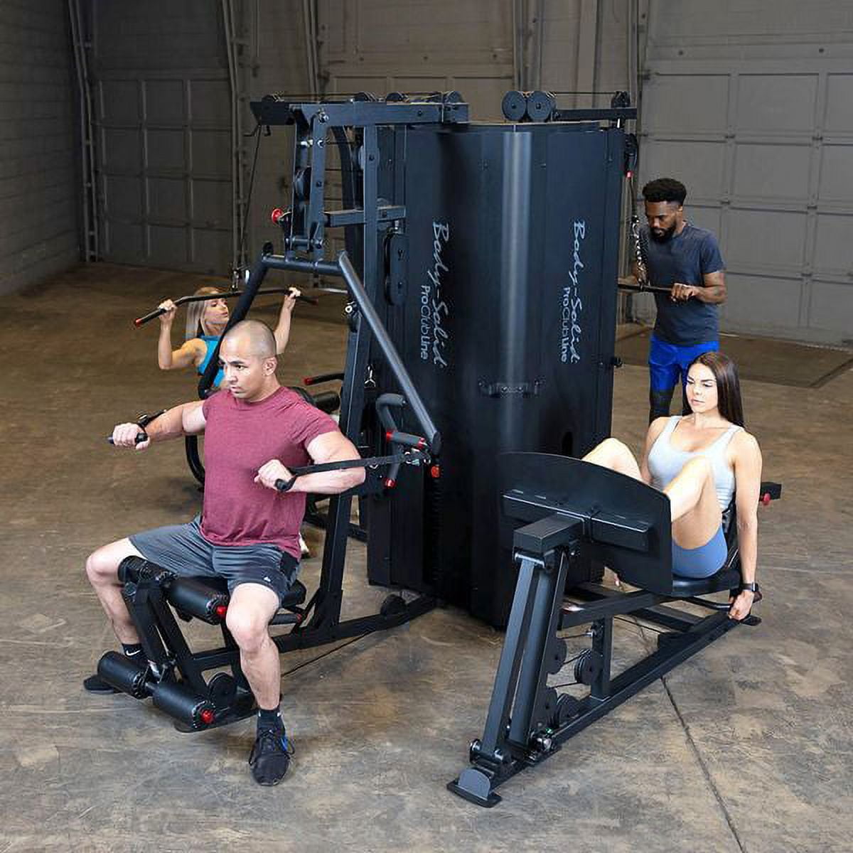 Body-Solid S1000 Four-Stack Universal Weight Machine (Commercial Gym Quality) by Pro Clubline