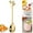 B, variant on 1Pcs Gold Leaf Spoons, 4.7 Inches Stainless Steel Mini Coffee Spoon, Small Spoons for Dessert Yogurt Ice, Perfect for Demitasse & Small Servings