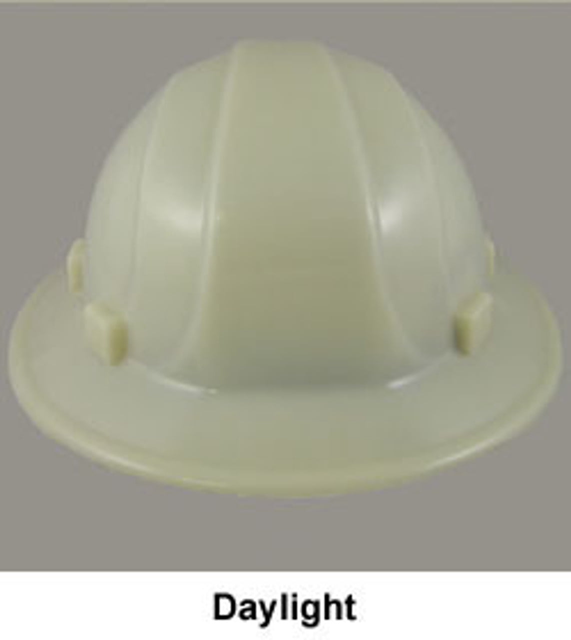 Erb Omega Ii Full Brim Ratchet Suspension Hard Hat - Glow-In-The-Dark