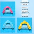thumbnail image 4 of Adults Inflatable Water Pool Floats with Headrest  Summer Portable Soft Swimming Chair Pool Hammock Floaties Pool, 4 of 8