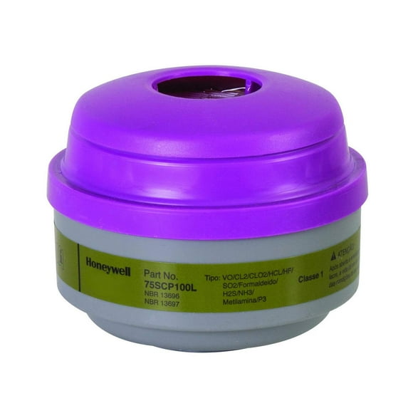 Cartucho Multiusos Honeywell Oliva Magenta Filtro P100 Defender
