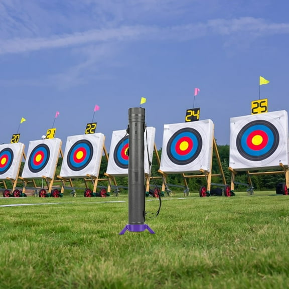 LOLIPPYY Portable Tube Stand for Target Practice with Adjustable Height