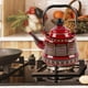 thumbnail image 5 of Campana antigua china, hervidor decorativo para verter agua de cocción, con tapa, utensilios de cocina, tetera retro para varias estufas, hogar, Rojo Macarena Hervidor de agua, 5 of 8