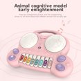 thumbnail image 6 of Danhjin Toddler Toys, Early Childhood Education Hand Clapping Drums with Multi-Functional Piano and Double Drum Electronic Organ, Educational Learning Toy for Kids Music Play, Christmas Gifts, 6 of 8