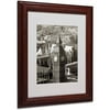 Trademark Fine Art "Big Ben View II" Framed Canvas Art by Chris Bliss