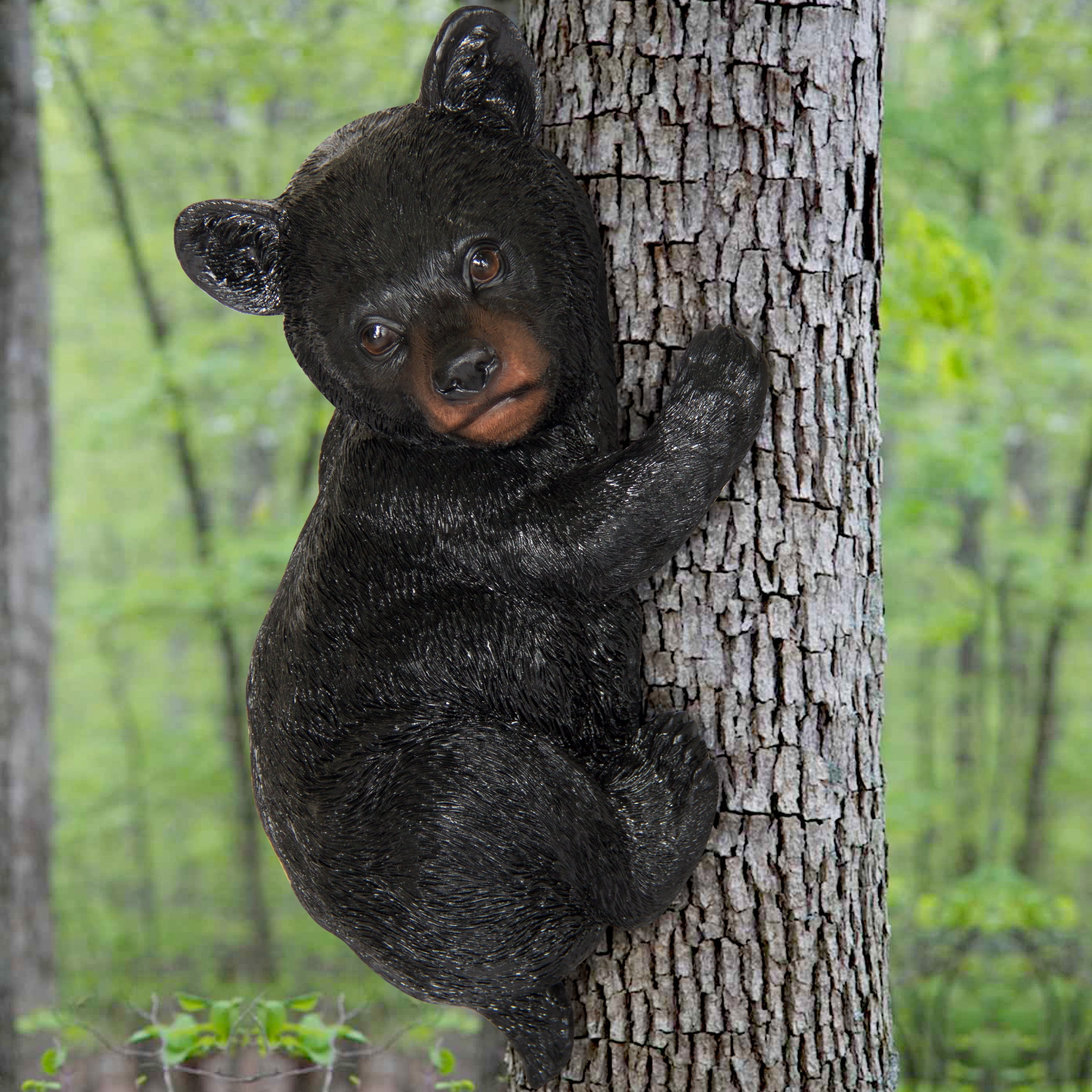 Best Choice Products Little Bear Cub Tree Hugger Garden Peeker Outdoor ...
