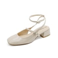 thumbnail image 3 of Zapatilla Elegante Salamandra Formal Vestir Charol Beige 25.5, 3 of 6