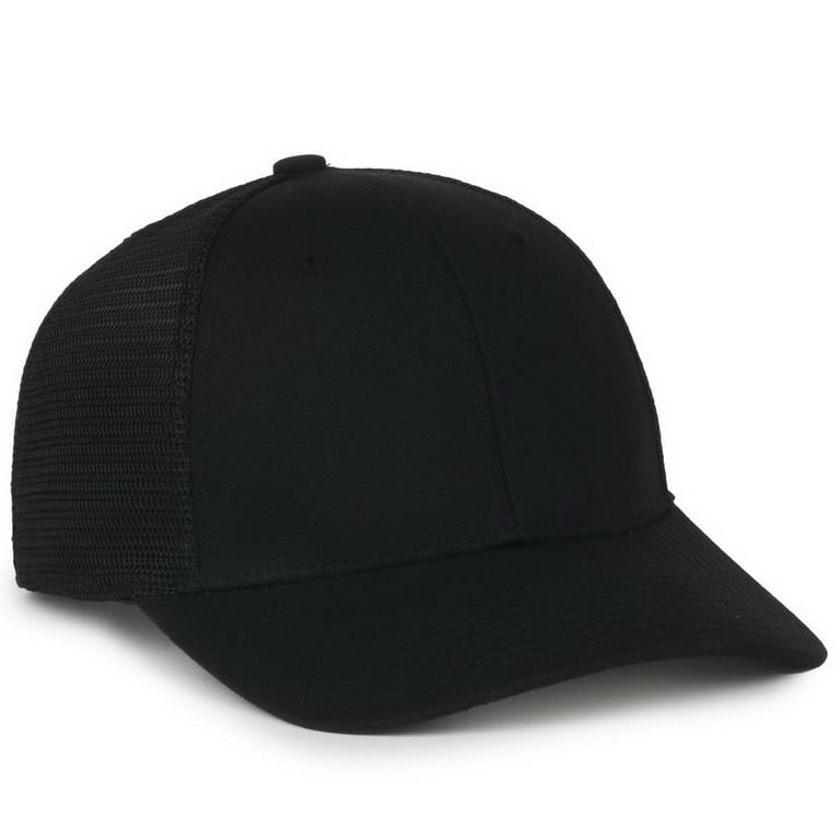 FWM DRTY $WAG CAP（BLACK） Outdoor Cap FLX672M Stretch Perfected Cap, flagship style-Black