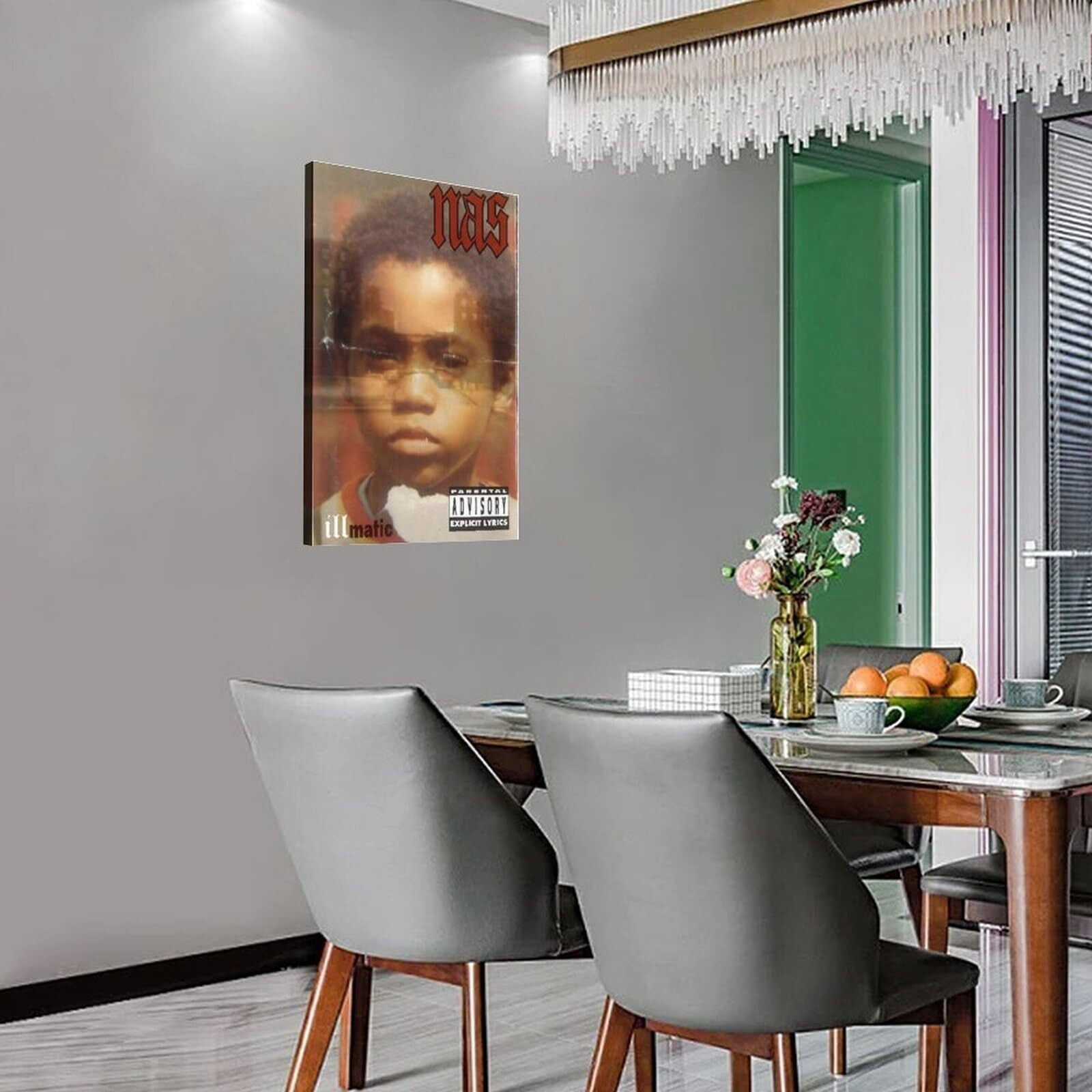 Nas By Illmatic  Canvas Poster Mural Decor Printing Picture Painting Living Room Hallway Decor