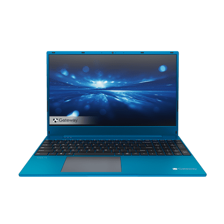 Gateway 15.6" Ultra Slim Notebook, FHD, AMD Ryzen™ 3 3250U, Dual Core, 128GB Storage, 4GB Memory, Tuned by THX™ Audio, 1.0MP Webcam, HDMI, Windows 10 S, Blue
