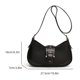 thumbnail image 5 of Bolso Hombro Cuero PU Axila Y2K para Mujer (), 5 of 5
