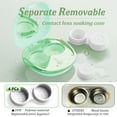 thumbnail image 4 of Portable Ultrasonic Contact Lens Cleaner Machine Kit with Extra 2PCS Solution Cleaning Case Replacement, 4 of 6
