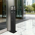 thumbnail image 6 of Commercial Butt Receptacle, Cigarette Butt Receptacle for Hotel Lobby, Outdoor Standing Cigarette Butt Receptacle (9.84*9.84*42.52in), 6 of 12