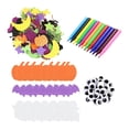 thumbnail image 3 of 24 piezas de manualidades de Halloween, pegatinas autoadhesivas para decorar calabazas, Halloween Víspera de Todos los Santos, 3 of 6