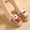 Brown, variant on AURIGATE Women's Christmas Slippers Cute Fuzzy Santa Claus Snowman House Slippers Stuffed Animal Bedroom Slippers Cozy Indoor Shoes