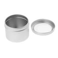 thumbnail image 4 of 2 Onzas. Contenedor De De Aluminio Paquete De 18 Cubiertas De Tornillo Contenedores Tarros Tarros De De Almacenamiento, 4 of 9