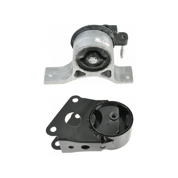 Engine Mount Set 2 Piece - Compatible with 2002 - 2006 Nissan Altima 2.5L 4-Cylinder 2003 2004 2005