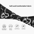 thumbnail image 5 of Rateoe Snake Pattern Sports Headbands ,Moisture Wicking Workout Headband, Sweatband Headbands for Running,Cycling,Yoga,Hairband for Women and Men, 5 of 9