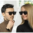 thumbnail image 5 of TERAISE Polarized Flip up Style Clip-on Sunglasses for Driving Unisex Adult, 5 of 6