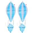 thumbnail image 2 of MasteelfCA 2pcs Hot Air Balloon Model Balloons Aluminium Film Balloons Balloon Decor, 2 of 8