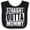 Black and White, variant on Inktastic Straight Outta Mommy Funny Boys or Girls Baby Bib