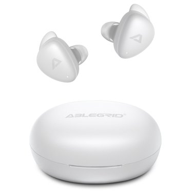 Ablegrid True Wireless Earbuds with Charging Case, Black, HD-17