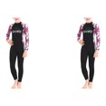 thumbnail image 4 of Naiovety Trajes de neopreno para niños Traje de natación para niños Traje de neopreno completo para niños Traje de neopreno para niños Type2 NO2, 4 of 6