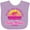 Lavender, variant on Inktastic Summer Enjoy the Sunshine Santa Monica California in Pink Boys or Girls Baby Bib