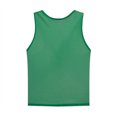 thumbnail image 6 of Little Kid Children Sleeveless Solid Vest Tops Casual Popularity Side Wide Fork Fitness Sports Garment Loose Vest 5t Short Sleeve Boys Size Small Kids Shirts Shirts 5t Boys 3-9 Years Green, 6 of 6