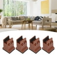 thumbnail image 3 of 4 Piezas De Muebles Ajustables Elevadores De Sofá De Servicio Pesado Con Abrazadera De Tornillo No Liso De Cama De Goma De Goma Soportes Para Protección De Piso Y Estabilidad, 3 of 7