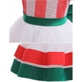 thumbnail image 6 of Christmas Elf Fairy Dress for Toddler Girls with Headband, Sequins Flower Wedding Gown, 1-6Y, 6 of 7