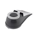thumbnail image 2 of Alarma de seguridad con tope de puerta de cuña de 120 dB, sirena de alarma inalámbrica extremadamente ruidosa audible hasta 1,500 pies, almohadilla antideslizante, alarma compacta ideal para, 2 of 5