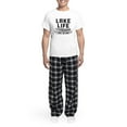 thumbnail image 5 of CafePress - Lake Life Floats My Boat Men's Light Pajamas - Men's Light Loose Fit Cotton Pajama Set, 5 of 7