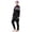 A-Red166, variant on Puliio Women's Plus Size 3 Piece Modest Swimsuit Long Sleeve Full Coverage Colorful Print Swimwear