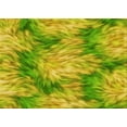 thumbnail image 1 of Ahgly Company Machine Washable Indoor Rectangle Transitional Dark Yellow Green Area Rugs, 5' x 8', 1 of 7
