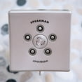 thumbnail image 7 of Speakman Kubos Anystream High Pressure Adjustable 2.5 GPM Shower Head, Brushed Nickel, 7 of 7