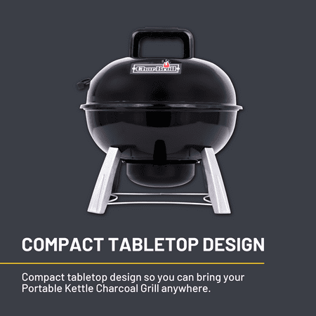 Char-Broil - Tabletop Kettle Charcoal Grill - Black