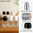 thumbnail image 3 of Frascos pulverizadores de perfume Doromy de vidrio de 30 ml, paquete de 4, 3 of 5