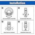 thumbnail image 3 of Replacement Water Filter Compatible With Breville Sage Claro Swiss Oracle Barista Espresso Coffee Machine - Part(2pcs, White), 3 of 4