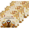 thumbnail image 3 of SKYSONIC Thanksgiving Turkey Washcloths Set of 6, Highly Absorbent Soft Cotton Fingertip Towels for Bathroom, Kitchen, Gym, Spa, Home Decor, 12 x 12 Inch, 3 of 7