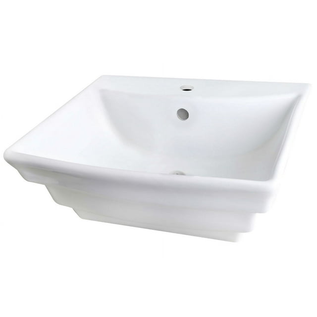Imaginations américaines 19,75 po. W Vessel Blanc AI-689
