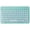 Mint Green, variant on OAVQHLG3B Bluetooth Keyboard Color Backplane Keyboard Round Cap Keyboard Portable Mini BT Wireless Keyboard For Android Windows PC Tablet