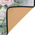thumbnail image 3 of Ryvnso Rose Retro Flower Area Rug Floor Mats Non-Slip Home Carpet 63 x 48 inch, 3 of 7