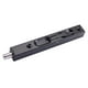 thumbnail image 1 of Cerradura de seguridad con tornillo para puerta oculta, estable, de acero inoxidable ignífugo, de 150 mm Negro, 1 of 7