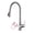 Brushed Nickel, variant on sumerain Touchless Kitchen Faucet with Pull-Down Sprayer,Single Handle Hands-Free Motion Sensor Kitchen Sink Faucet Brushed Nickel