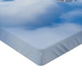 thumbnail image 2 of Ambesonne Giraffe Fitted Sheet, Heaven Fantasy Themed, Twin Size, White Brown, 2 of 3
