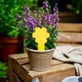 thumbnail image 4 of Trampas adhesivas para moscas de la fruta color amarillo para protección de plantas de jardín 30 Uds., 4 of 8