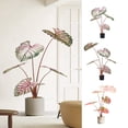 thumbnail image 4 of Low-Maintenance Potted Taro Plants, 3.0FT & 3.6FT Faux Greenery for Home Decor, 4 of 6